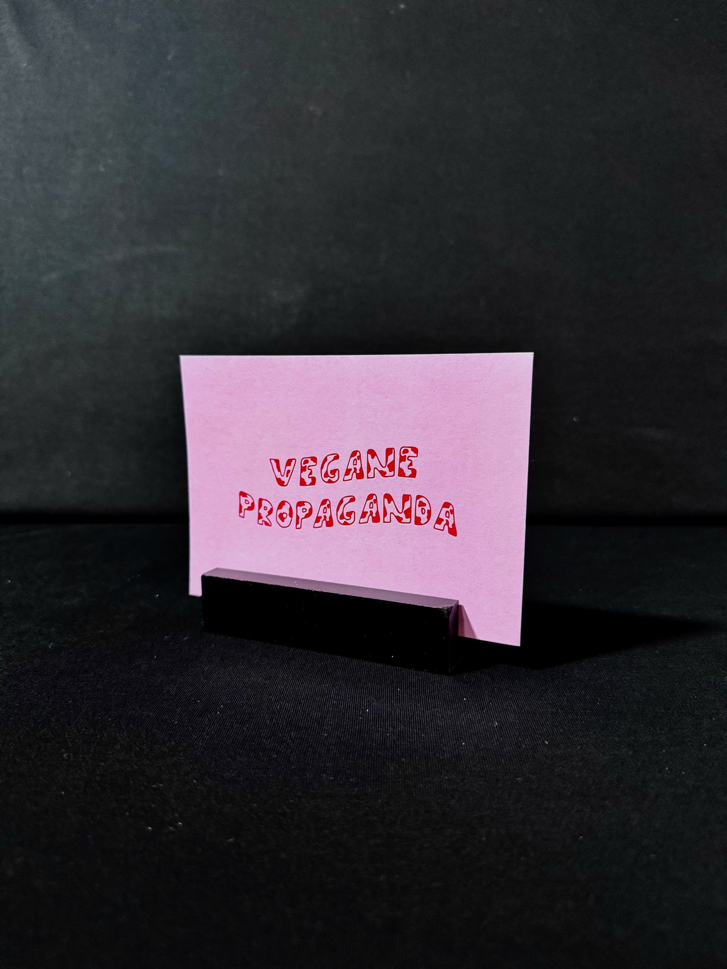 Vegane Propaganda | Postkarte