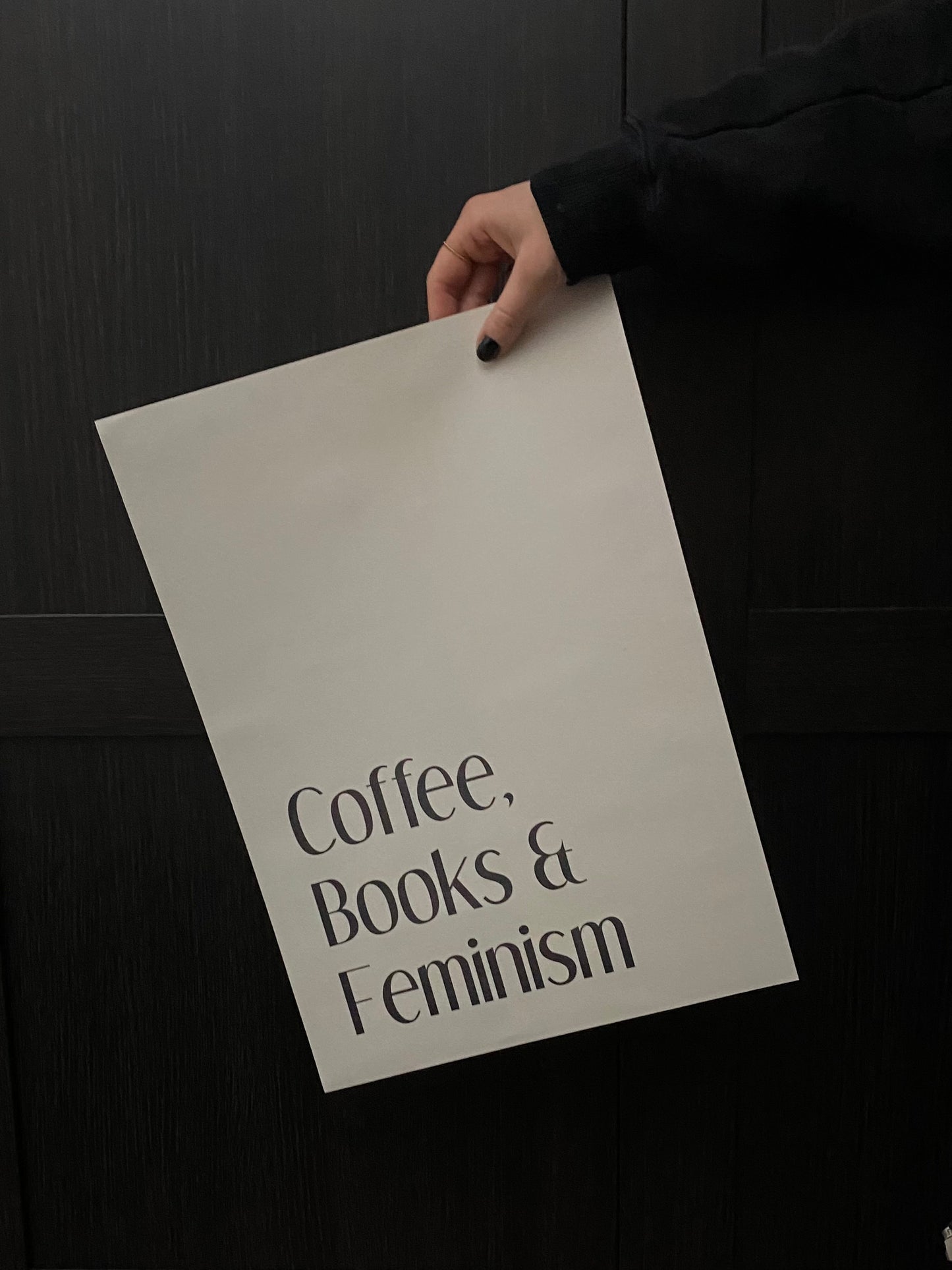 Coffee, Books & Feminism | Poster