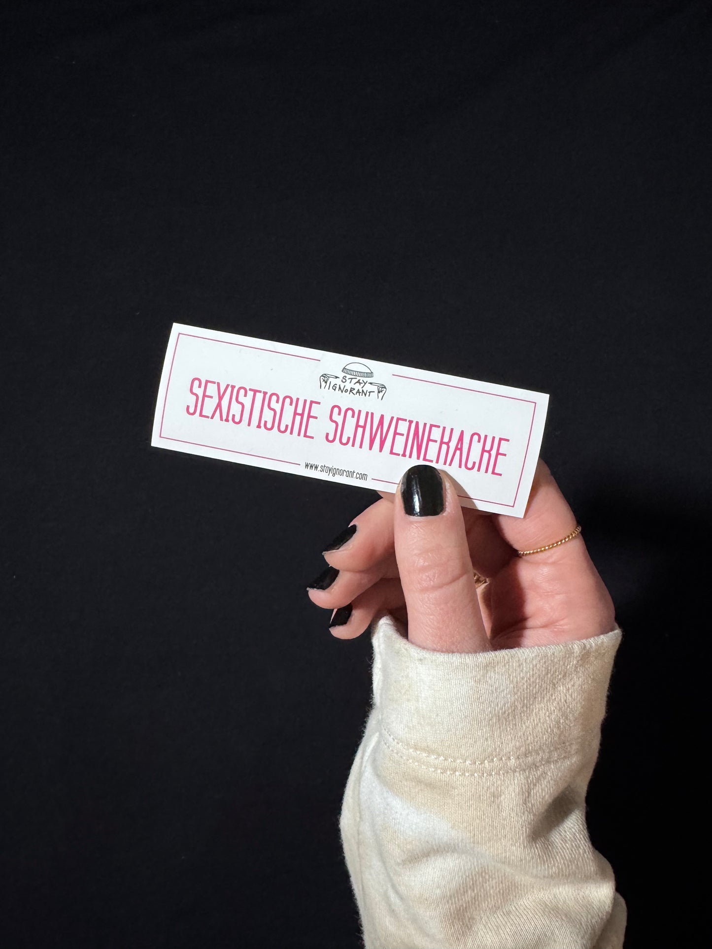Sexistische Schweinekacke | Sticker-Pack | 5 Stk.